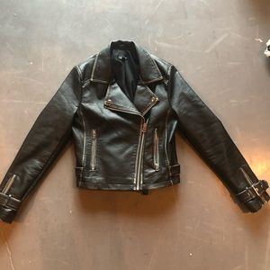 Leather Topshop Jacket